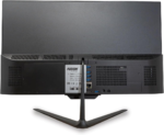 21.5" Full HD All in One PC Desktop Computer - Windows 11 Home - N4120 CPU, 4GB RAM, 128GB SSD, Dual-Band Wi-Fi, Bluetooth, Expandable HDD - AIO PC with Front Camera, Wireless Keyboard & Mouse - Image 3