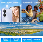 Color 8 Unlocked Cell Phones, 16GB+128GB+SD 2TB, 50MP Camera Smartphone, Mobile Phones 6000Mah Battery+18W, 6.75" HD+ 90Hz Cellphone, 4G Dual SIM/3 Card Slots,Fingerprint,3.5Mm Earphone Jack - Image 3