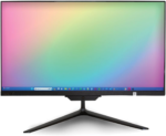 21.5" Full HD All in One PC Desktop Computer - Windows 11 Home - N4120 CPU, 4GB RAM, 128GB SSD, Dual-Band Wi-Fi, Bluetooth, Expandable HDD - AIO PC with Front Camera, Wireless Keyboard & Mouse